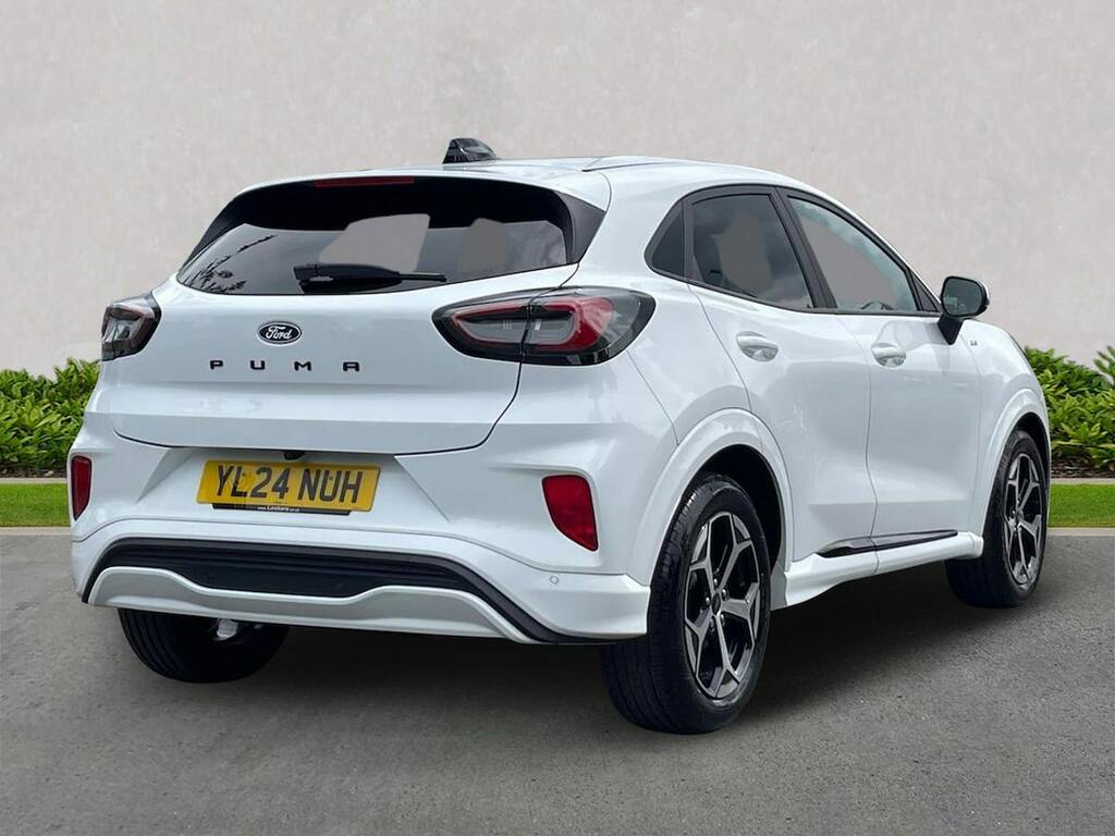 Ford Puma 1.0 Ecoboost Hybrid Mhev St-line YL24NUH White #2