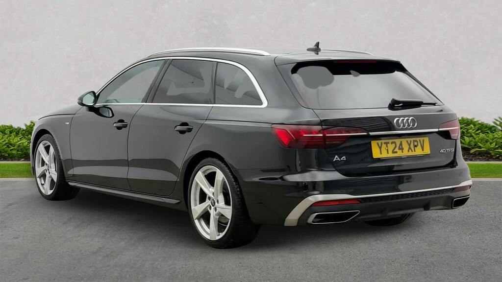 Audi A4 2.0 Tfsi 40 S Line Estate S Tronic Euro Black #2