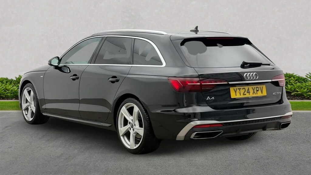 Audi A4 2.0 Tfsi 40 S Line Estate S Tronic Euro Black #2