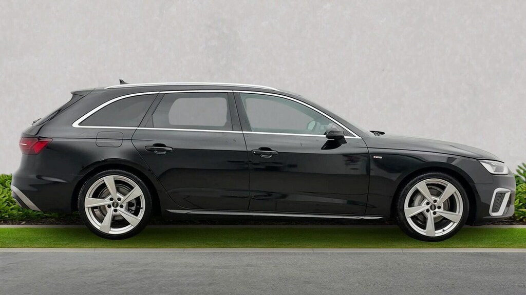 Audi A4 2.0 Tfsi 40 S Line Estate S Tronic Euro Black #4