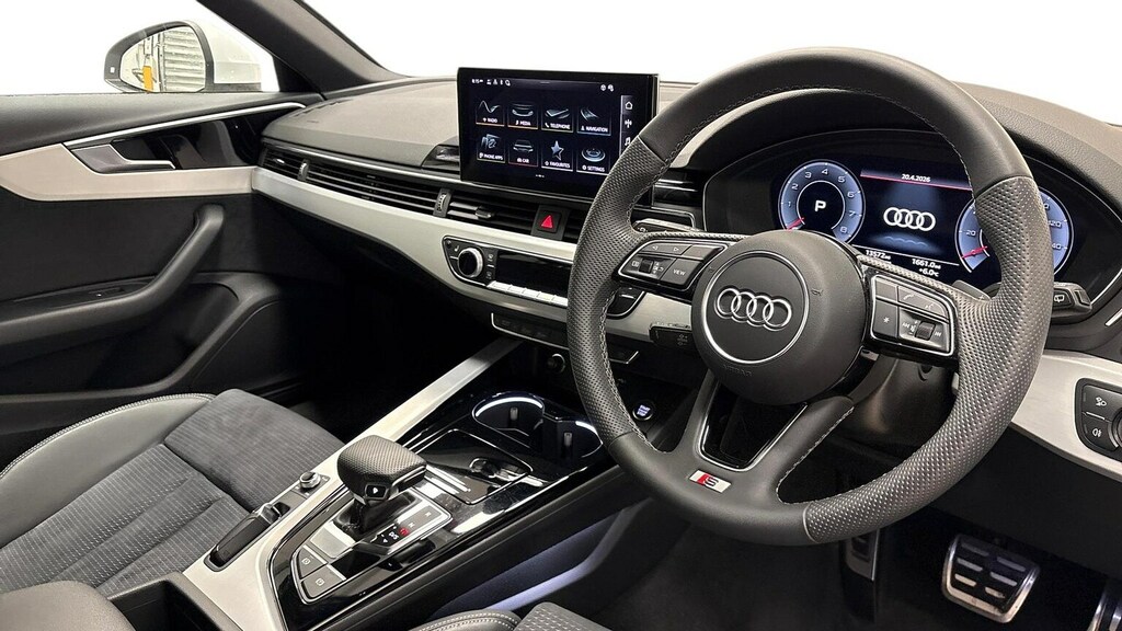 Audi A4 2.0 Tfsi 40 S Line Estate S Tronic Euro LS24YJJ White #6
