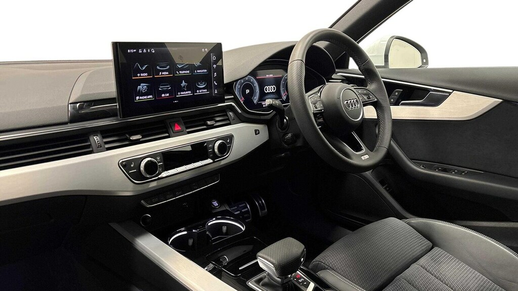Audi A4 2.0 Tfsi 40 S Line Estate S Tronic Euro LS24YJJ White #5