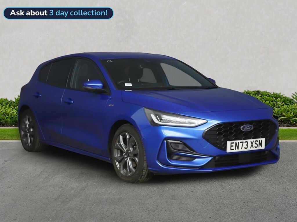 Ford Focus 1.0T Ecoboost Mhev St-line Hatchback Hy Blue