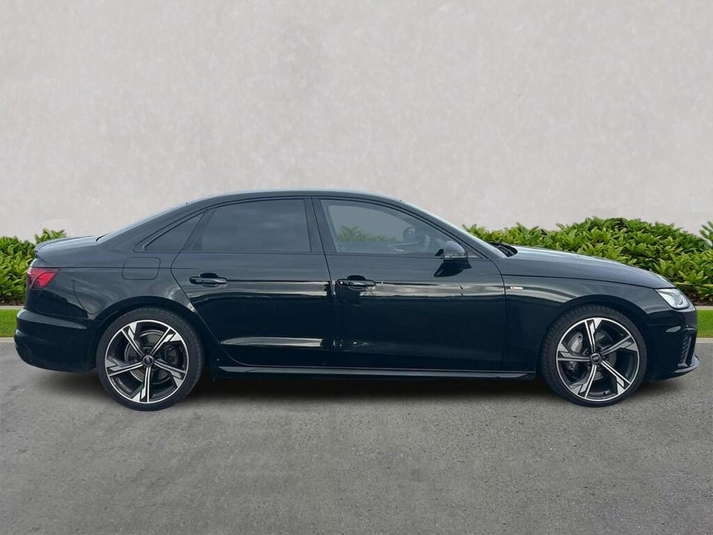 Audi A4 2.0 Tfsi 40 Black Edition Saloon S Tron Black #3
