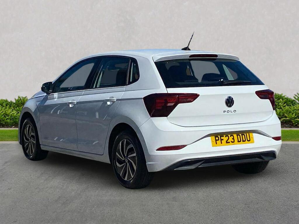 Volkswagen Polo 1.0 Evo Life Hatchback Euro 6 S PF23DDU White #2