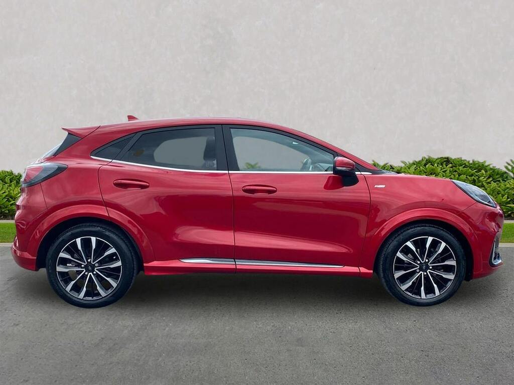 Ford Puma 1.0 Ecoboost Hybrid Mhev 155 St-line Vignale CV23XHR Red #3