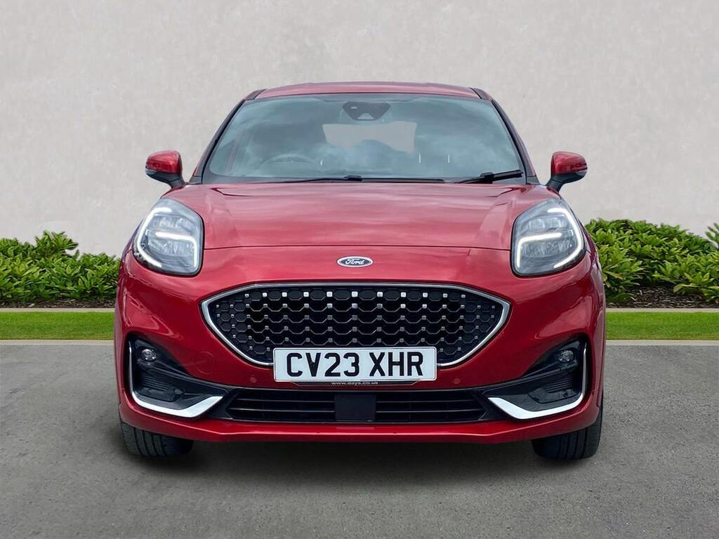 Ford Puma 1.0 Ecoboost Hybrid Mhev 155 St-line Vignale CV23XHR Red #4