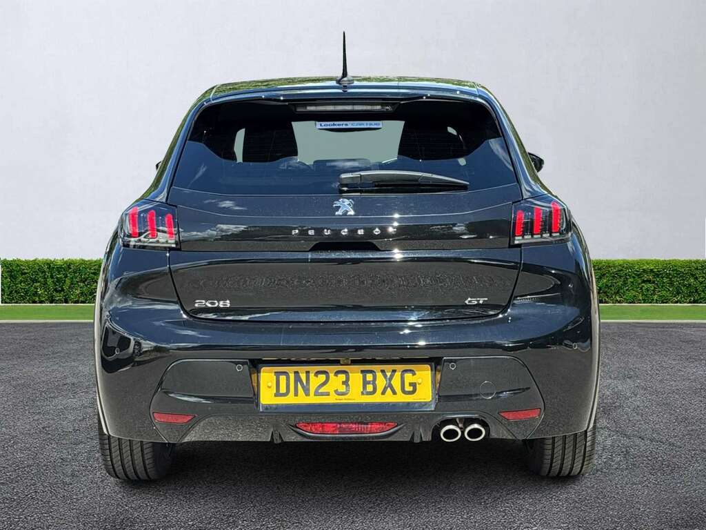 Peugeot 208 1.2 Puretech 130 Gt Eat8 Black #4