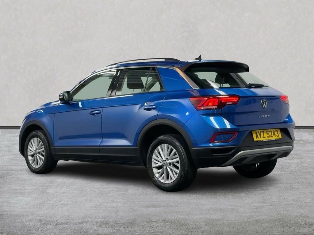 Volkswagen T-Roc T-roc 1.0 Tsi Life Hatchback AVZ5243 Blue #2