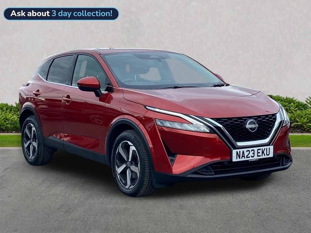 Nissan Qashqai 1.3 Dig-t Mh N-connecta Red