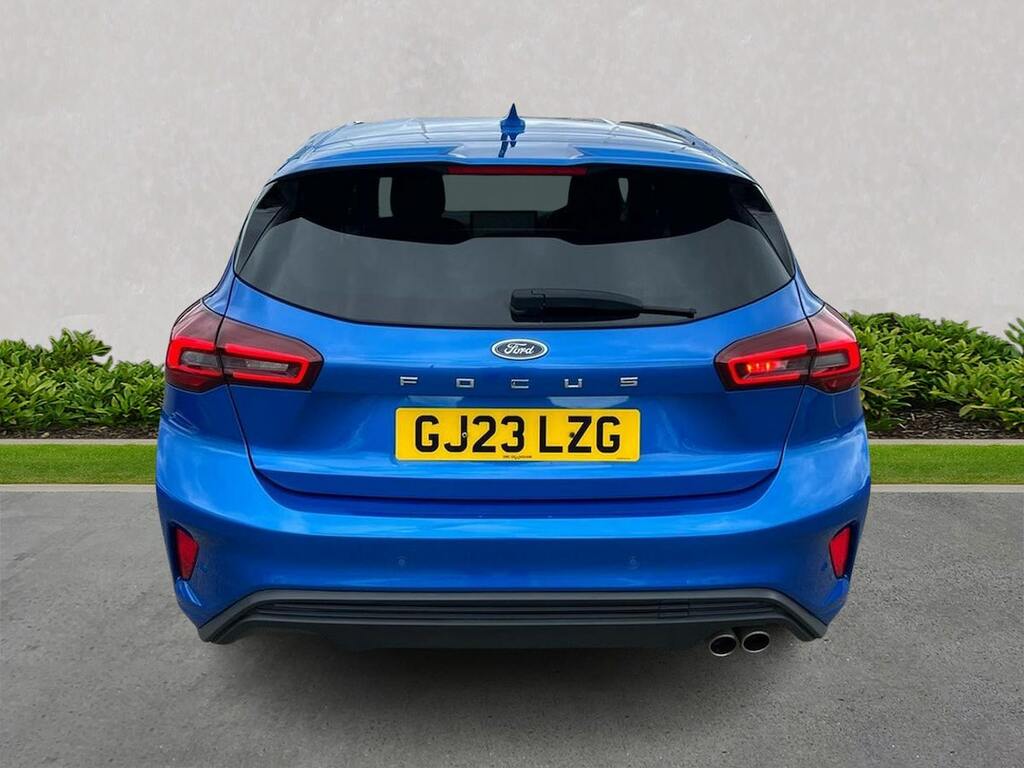Ford Focus 1.0T Ecoboost St-line X Hatchback Manua GJ23LZG Blue #4