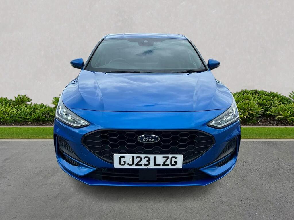 Ford Focus 1.0T Ecoboost St-line X Hatchback Manua GJ23LZG Blue #5
