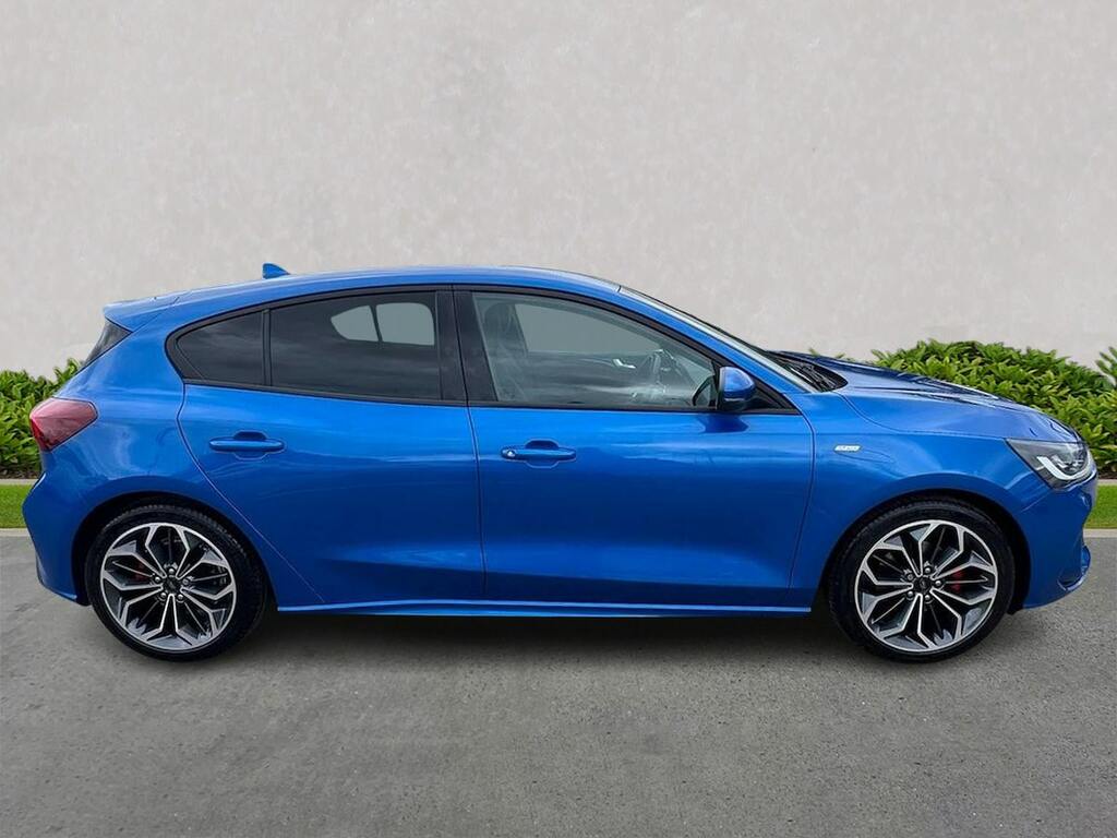 Ford Focus 1.0T Ecoboost St-line X Hatchback Manua GJ23LZG Blue #3
