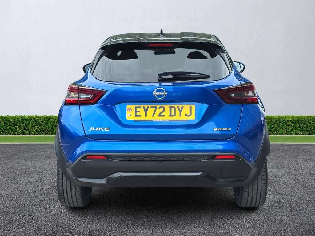 Nissan Juke 1.6 Hybrid Tekna EY72DYJ Blue #4
