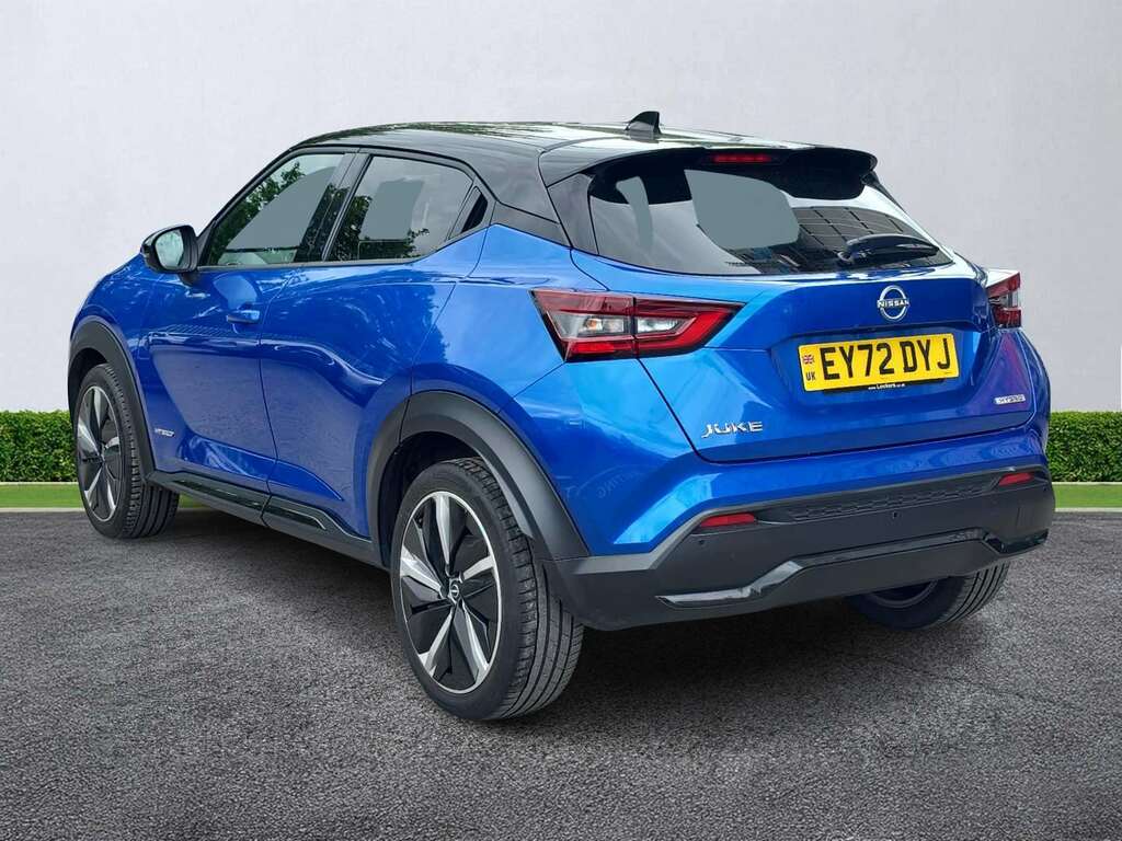 Nissan Juke 1.6 Hybrid Tekna EY72DYJ Blue #2