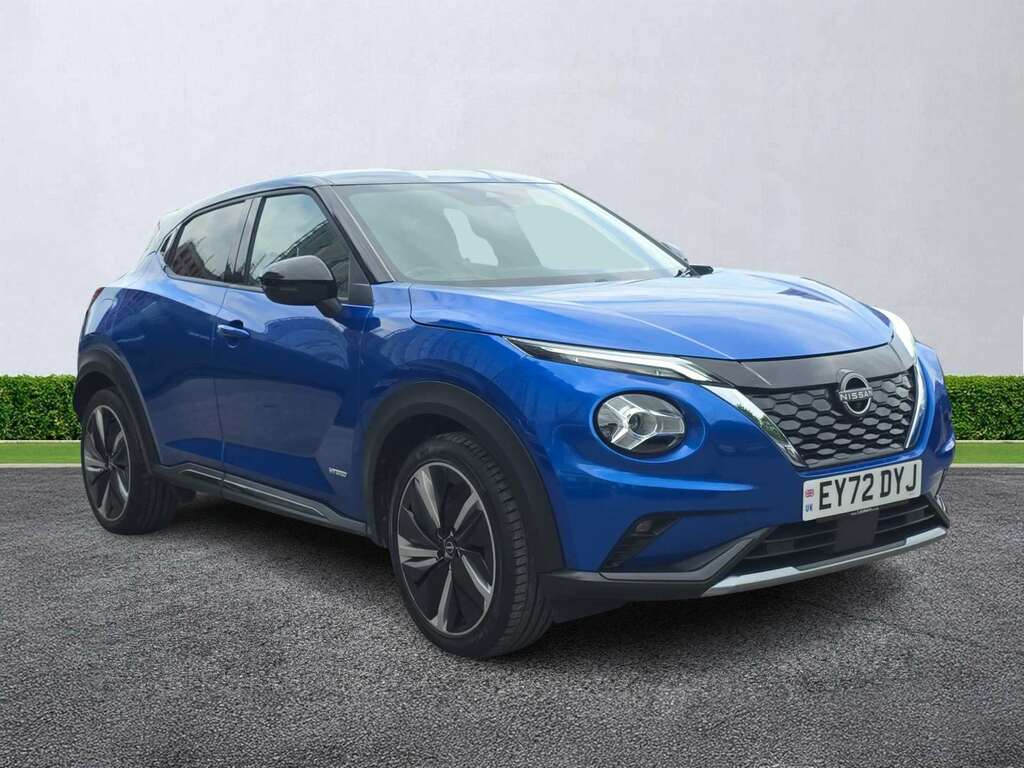 Nissan Juke 1.6 Hybrid Tekna EY72DYJ Blue