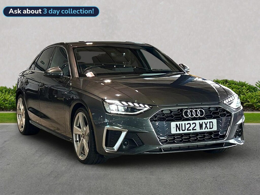 Audi A4 2.0 Tfsi 35 S Line Saloon S Tronic Euro Grey