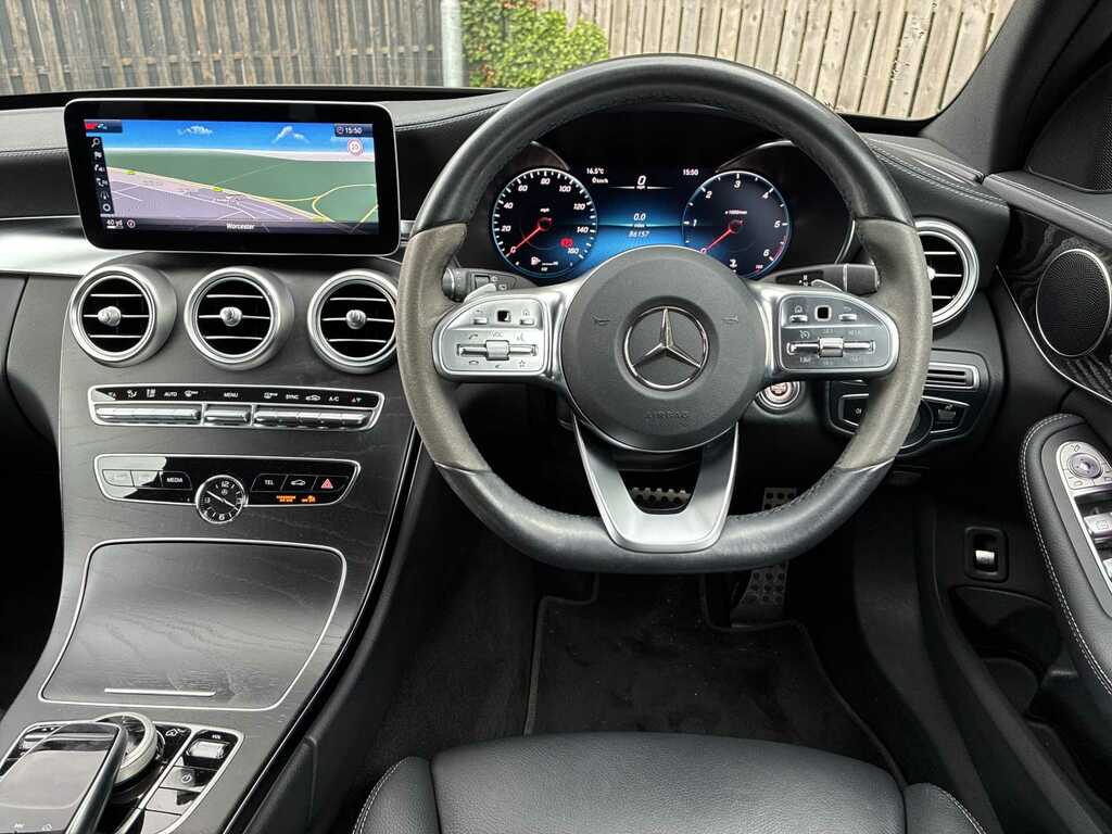 Mercedes-Benz C Class C 220 D Amg Line Premium Plus Blue #9