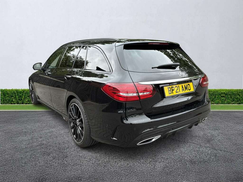 Mercedes-Benz C Class C220d Amg Line Premium 9G-tronic Black #2