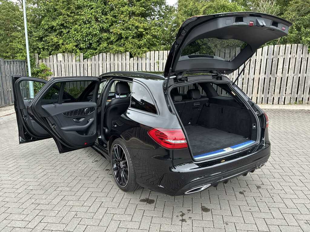 Mercedes-Benz C Class C 220 D Amg Line Premium Plus Blue #38