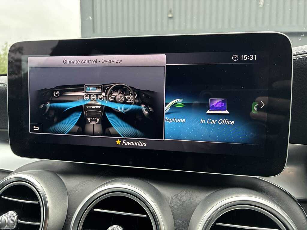 Mercedes-Benz C Class C 220 D Amg Line Premium Plus Blue #12