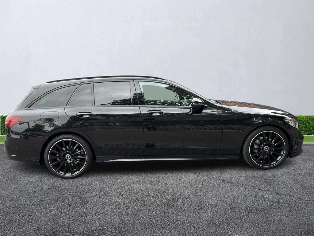 Mercedes-Benz C Class C220d Amg Line Premium 9G-tronic Black #3