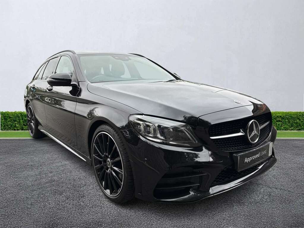 Mercedes-Benz C Class C220d Amg Line Premium 9G-tronic Black
