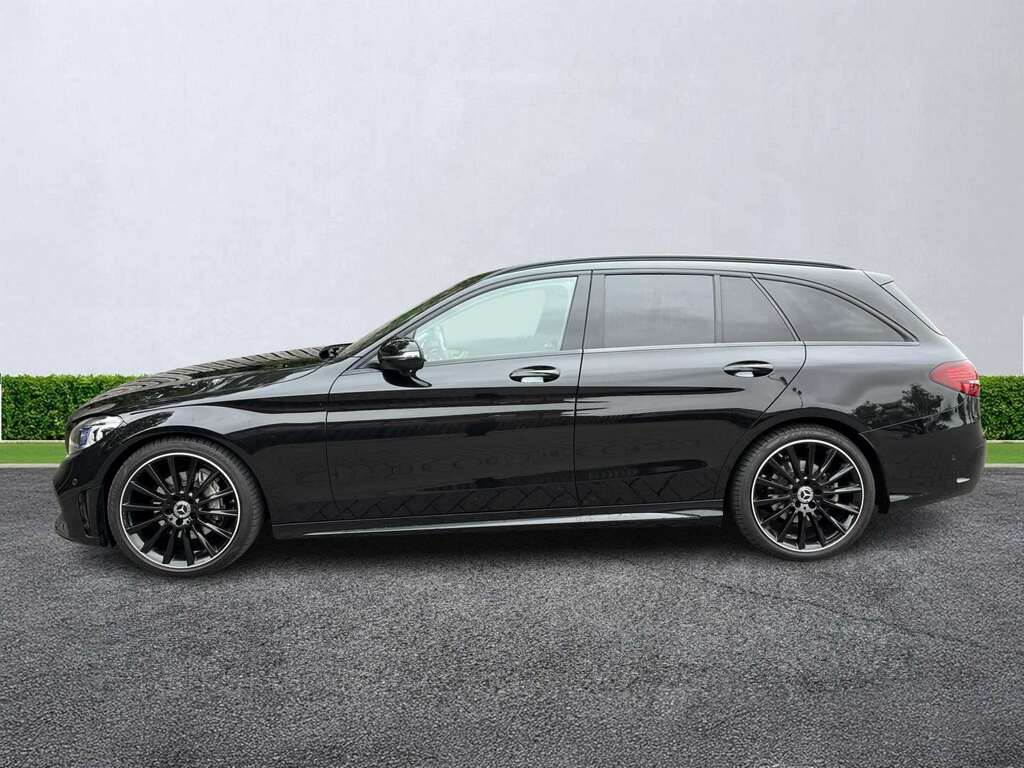 Mercedes-Benz C Class C 220 D Amg Line Premium Plus Blue #19