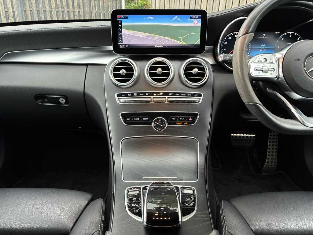 Mercedes-Benz C Class C 220 D Amg Line Premium Plus Blue #13