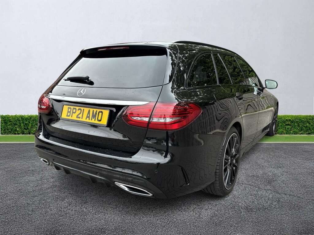 Mercedes-Benz C Class C 220 D Amg Line Premium Plus Blue #18