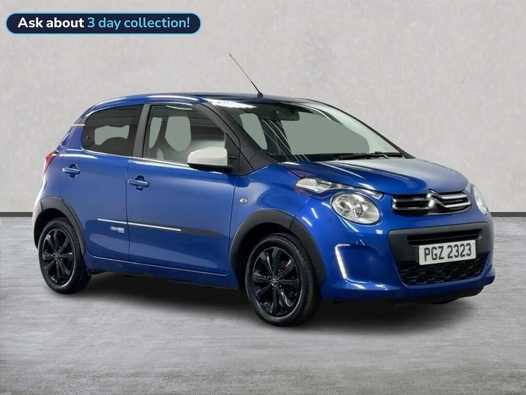 Citroen C1 1.0 Vti Urban Ride Hatchback Eur PGZ2323 Blue