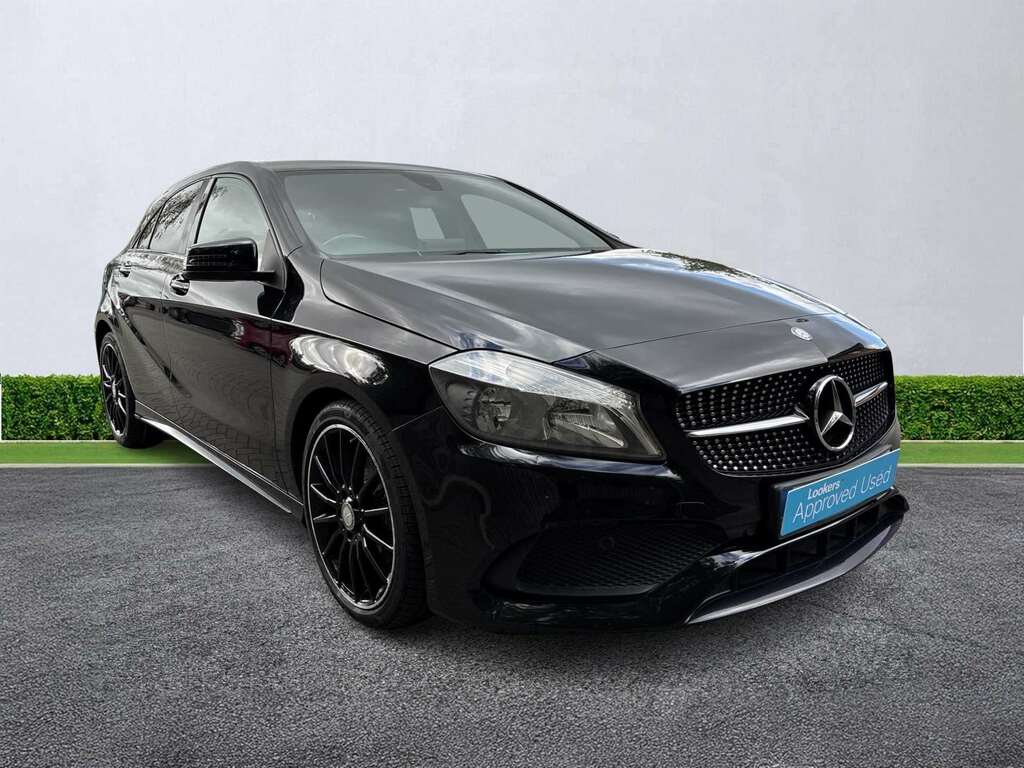 Mercedes-Benz A Class A200d Amg Line Black
