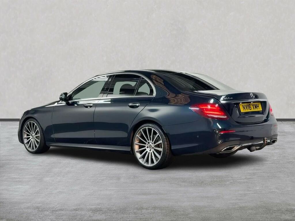 Mercedes-Benz E Class 3.0 E350d V6 Amg Line Premium Saloon NV16XMH Green #2