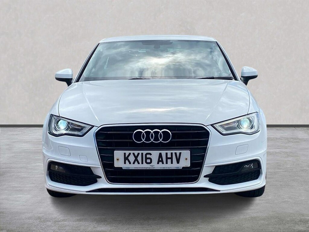 Audi A3 1.6 Tdi S Line Hatchback Euro 6 KX16AHV White #5