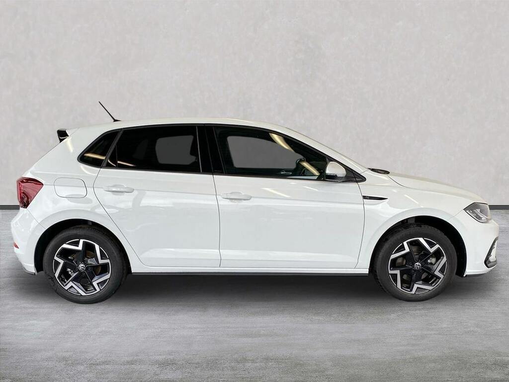 Volkswagen Polo 1.0 Tsi R-line Hatchback Dsg Euro 6 S PF26AXH White #3