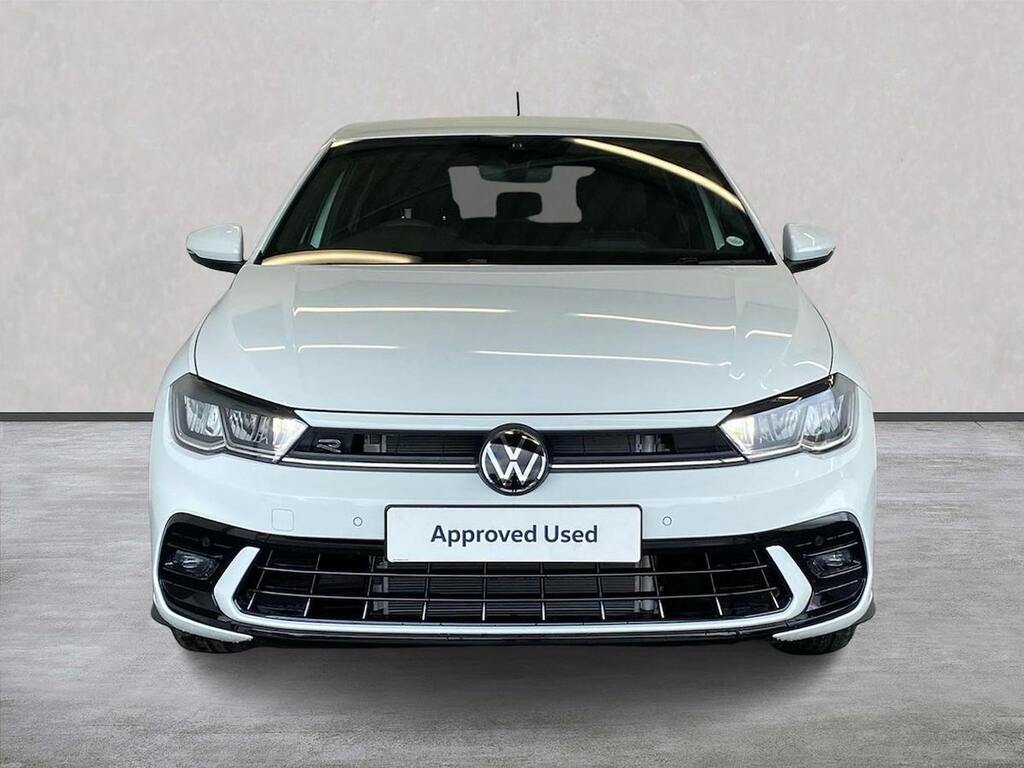 Volkswagen Polo 1.0 Tsi R-line Hatchback Dsg Euro 6 S PF26AXH White #5