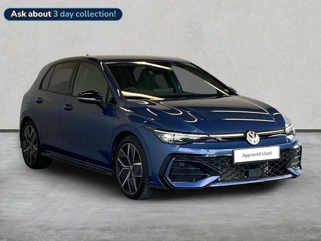 Volkswagen Golf 1.5 Etsi Mhev Black Edition Hatchback H Blue