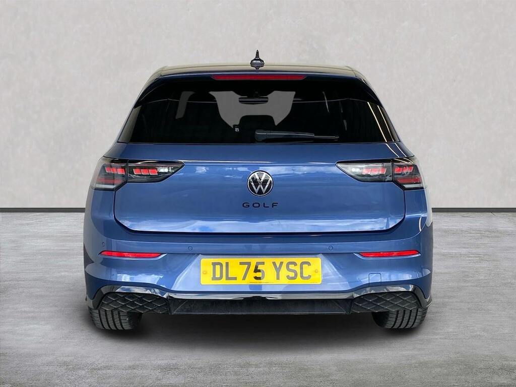 Volkswagen Golf 1.5 Etsi Mhev Black Edition Hatchback H DL75YSC Blue #4