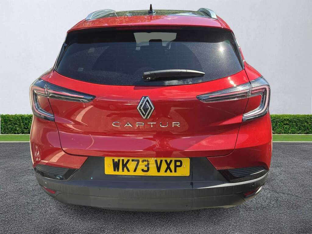 Renault Captur 1.0 Tce 90 Techno WK75VXP Red #4