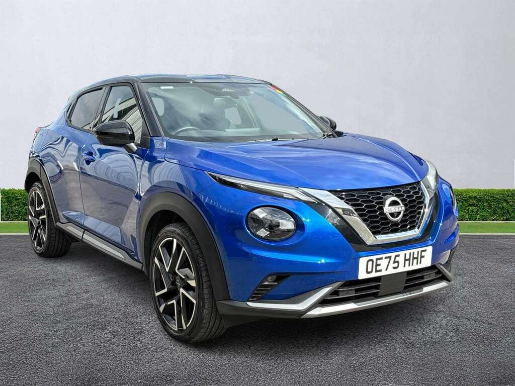 Nissan Juke 1.0 Dig-t Tekna Dct Blue
