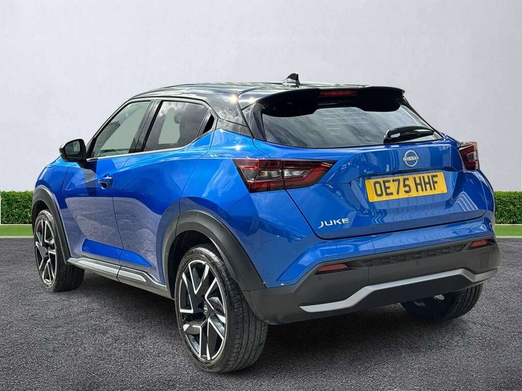 Nissan Juke 1.0 Dig-t Tekna Dct OE75HHF Blue #2