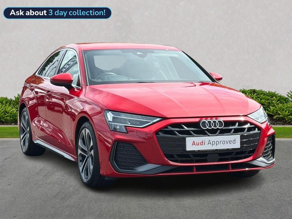 Audi A3 35 Tfsi S Line S Tronic Tech Pack Red