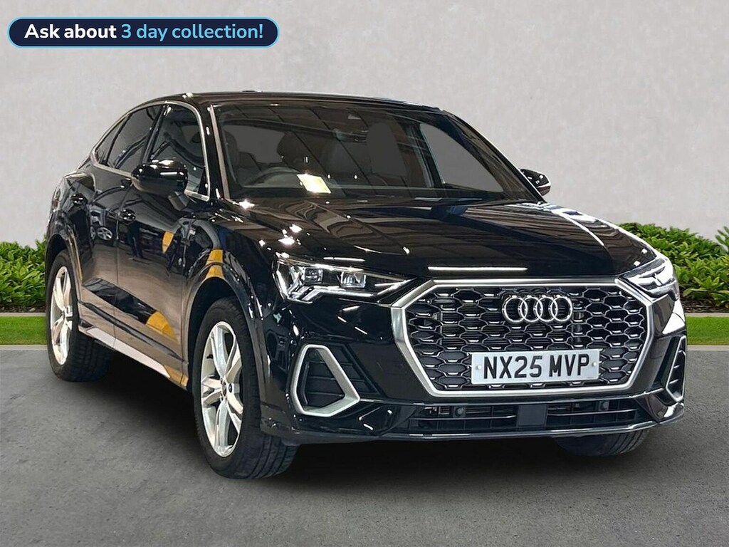 Audi Q3 1.5 Tfsi Cod 35 S Line Sportback S Tron Black