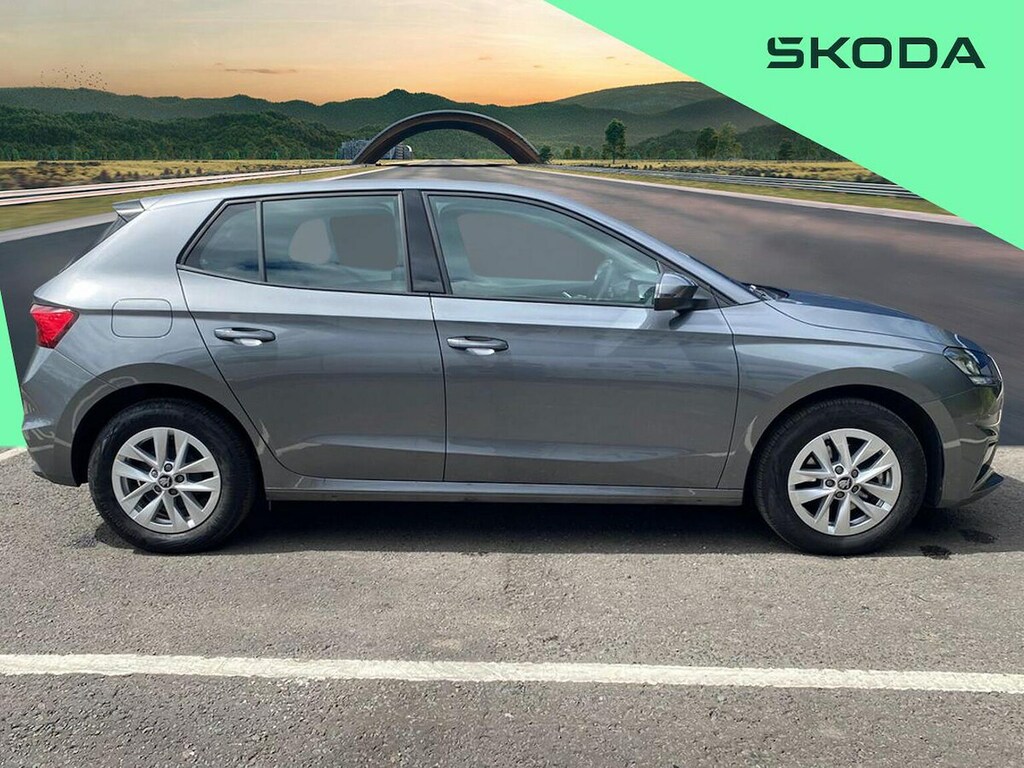 Skoda Fabia 1.0 Tsi Se Edition Hatchback Eur Grey #3