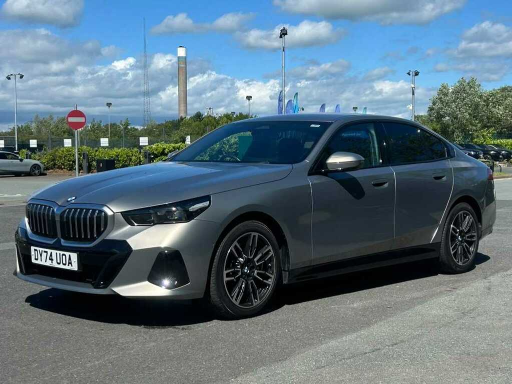 BMW 5 Series 520I M Sport Grey #3