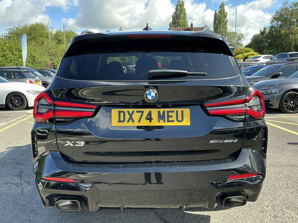 BMW X3 Xdrive20d Mht M Sport Step DX74MEU Black #4