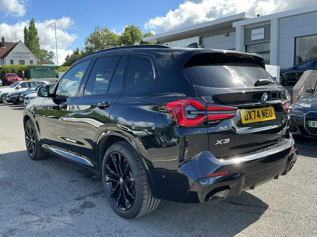 BMW X3 Xdrive20d Mht M Sport Step DX74MEU Black #2