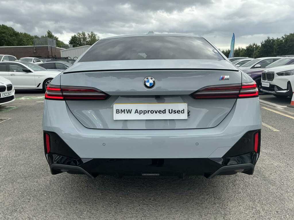 BMW 5 Series 520I M Sport Pro YB73BHU Grey #4