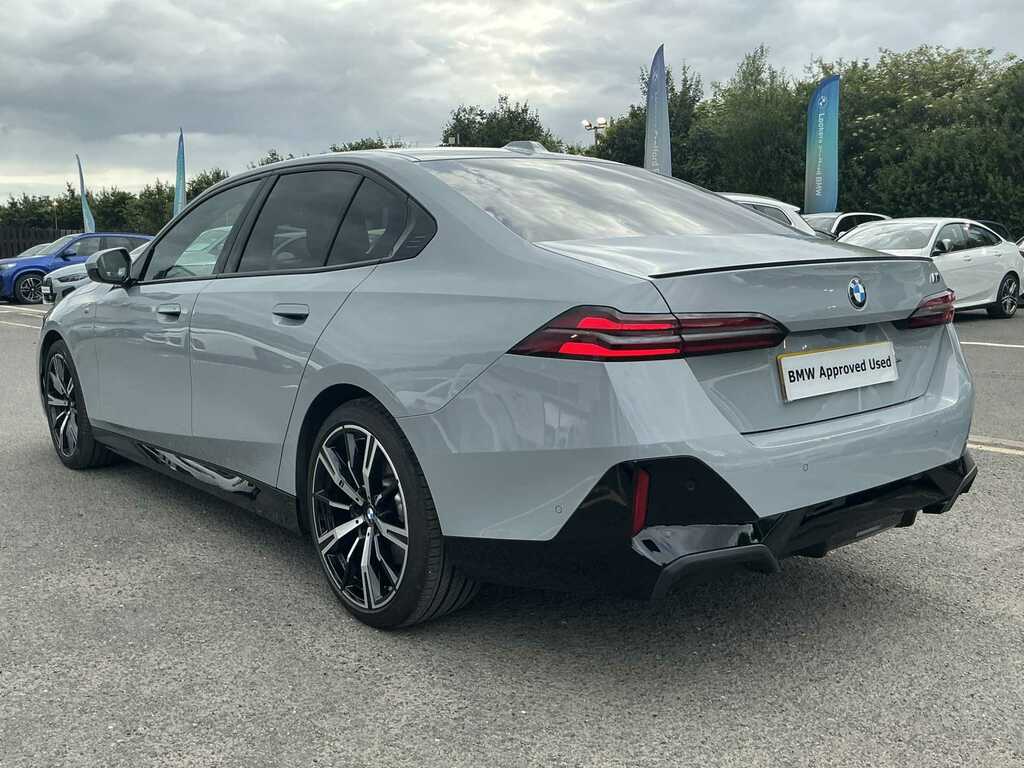 BMW 5 Series 520I M Sport Pro YB73BHU Grey #2