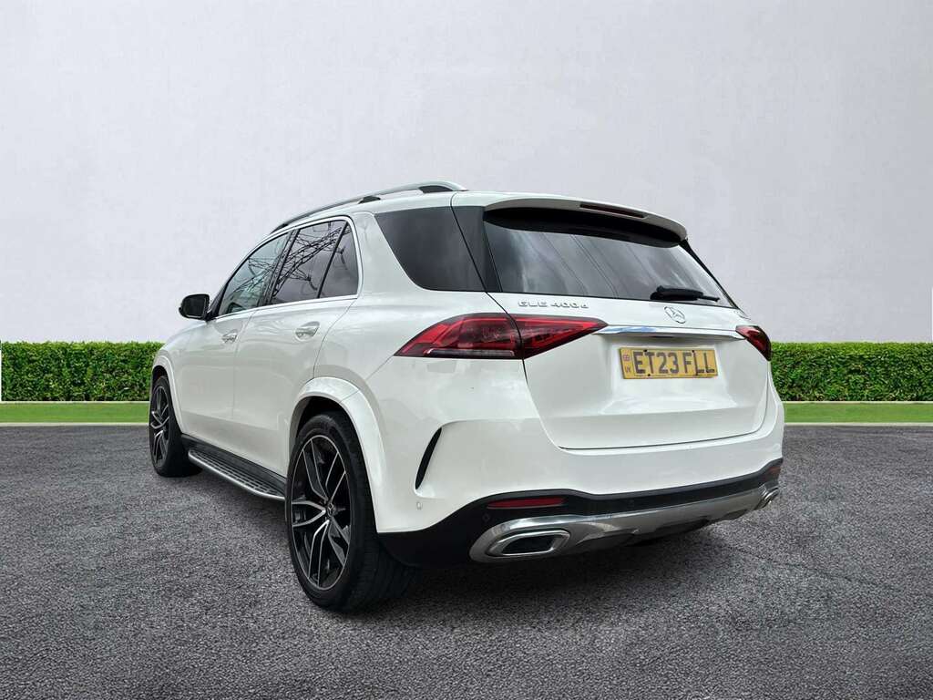 Mercedes-Benz GLE Class Gle 400D 4Matic Amg Line Prem 9G-tron 7 St White #2